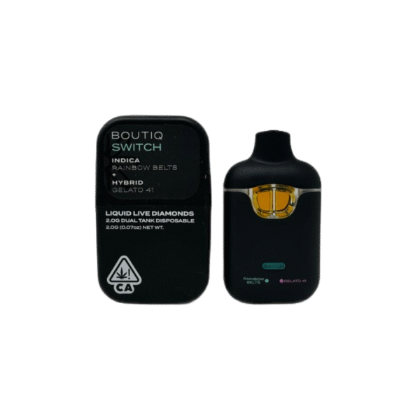 boutiq Switch Indica Rainbow Belts + Hybrid Gelato 41